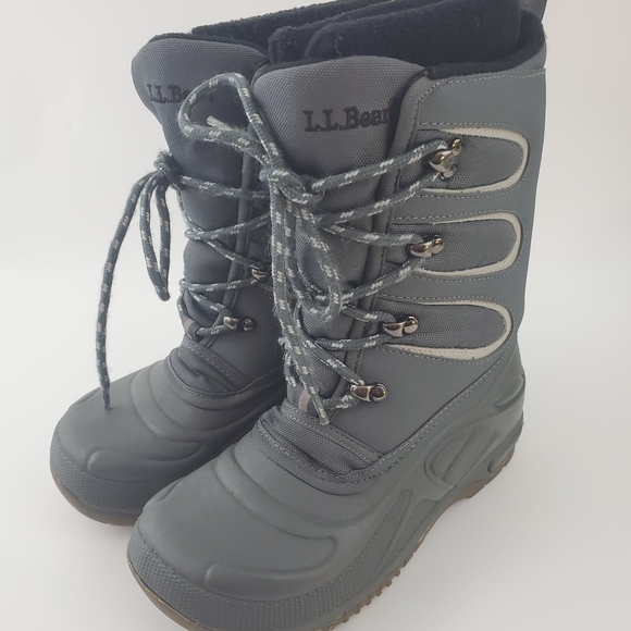 LL Bean Yourh Snow Boots - Picture 1 of 6